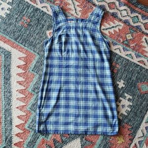 Vintage plaid mini dress